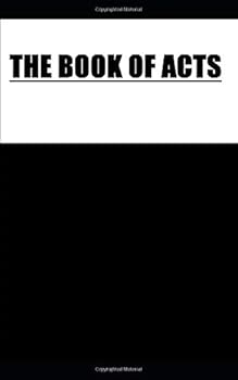 Paperback THE BOOK OF ACTS Book