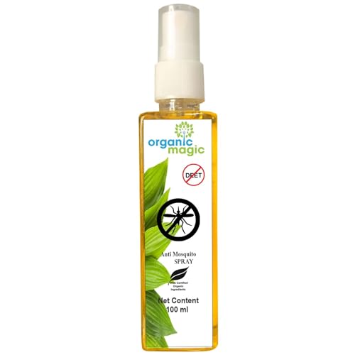Image of Anti Mosquito Spray 100ml | Natural Herbal Mosquito Repellent | DEET-Free, Safe for Kids & Adults | Indoor & Outdoor Protection | Citronella, Neem & Lemongrass Oil