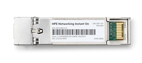 Image of HPE Networking Instant On 10G SFP+ LC SR Transceiver for Connections Up to 300 Meters (R9D18A)