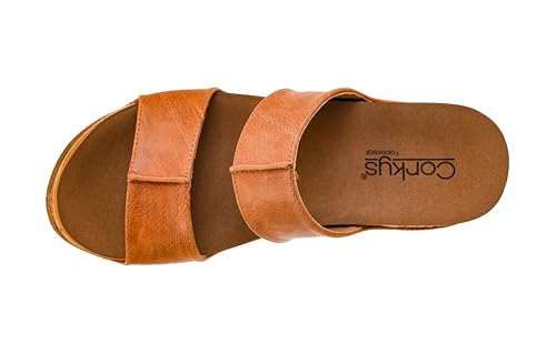 Corkys Footwear Womens Table For Two Wedges - Featuring A 2-Inch Heel, Soft and Cushioned EVA Insoles, A Double Strap, And A Vegan Leather Wrapped Outsole4