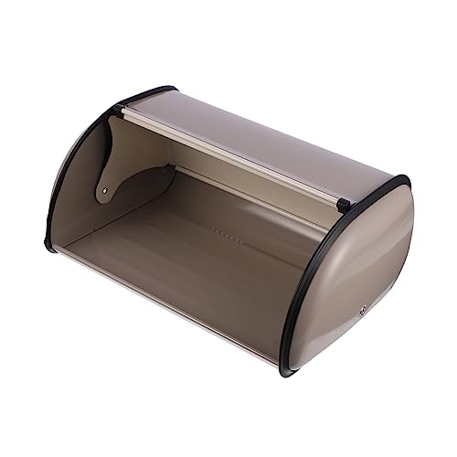 Alipis Food Storage Box Sturdy Iron Bread Bin Multi-purpose Bread Keeper for Kitchen Home Shop Bakery -  P41229VXU40KGFWBT