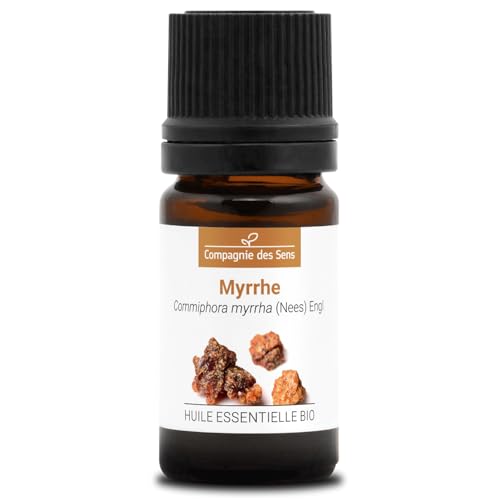 MIRRA (Commiphora myrrha) BIO - 5mL - Olio Essenziale di Qualità Premium - 100% Puro, Naturale, Chemiotipizzato e Integrale