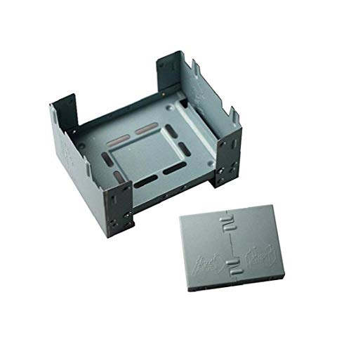Plegable Ultraligero Quemador de la Estufa portátil de Cera sólida Estufa de Alcohol al Aire Libre para Acampar 1pc Cover