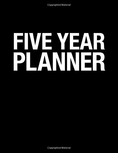 Amazon.com: Five Year Planner: Monthly Logbook and Journal, 60 Months ...