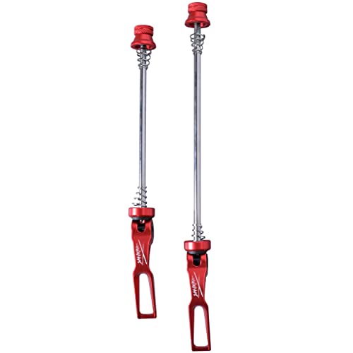 lazyfun Aluminum Alloy Bicycles Quick Release Wheel Front And Rear Skewers Clip For Road Bike Mountain Bike