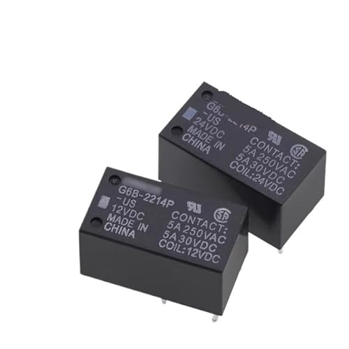 Relais G6B-1114P FD US pour circuit imprimé compatible 5V 12V et 24VDC