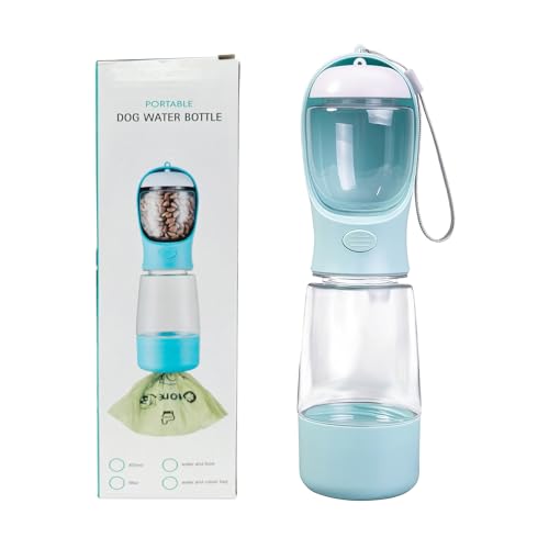 Dbbsfst 3-in-1 Portable Dog Water Bottle Leak Proof 14oz Blue by Dbbsfst - Used condition - US$8.99