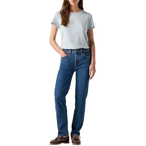 Levi's Women's 724 High Rise Straight Jeans Cover