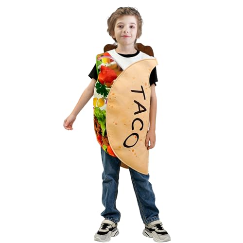 Disfraz de taco para niños divertido para Halloween miniatura 2