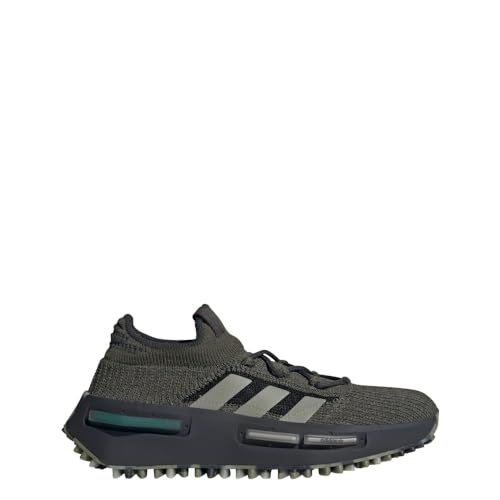 adidas Mens NMD S1 Lace Up Sneakers Shoes Casual - Green, Grey - Size 10 M