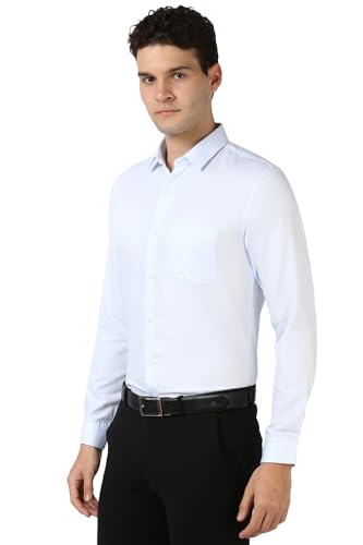 Image of Peter England Mens Polycotton Slim Fit Shirt
