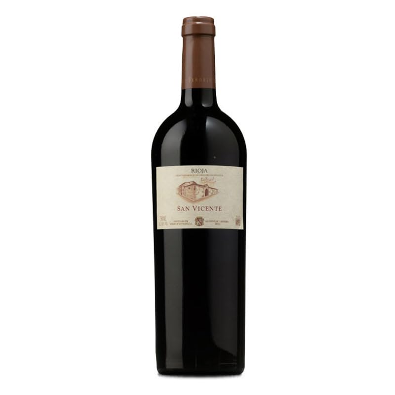 San Vicente 2020 75cl - 6 Botellas - vino tino D.O.C.a Rioja-100% Tempranillo peludo de Bodega Señorío de San Vicente - DEVINOSYMAS
