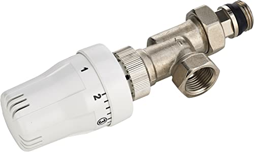 Robinet de Radiateur Thermostatique Equerre Inversé 15x21 (1/2) NOYON & THIEBAULT