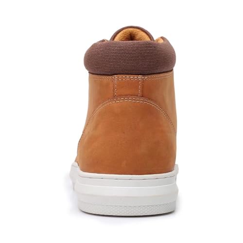 Image of Arkbird Casual Sneaker Boots, High-Top Sneakers Lace-up Leather Chukka Shoes for Men