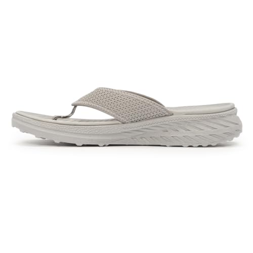 Image of Red Tape Thong Casual Sandals for Men in Dark Grey | Casual Sandals