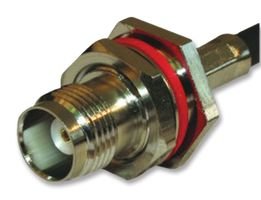 CONNECTOR, TNC, JACK, 50 OHM, PANEL 31-6507 By AMPHENOL RF