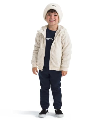 THE NORTH FACE Kids' Osito Full Zip Fleece Hoodie | Recycled Polyester Fleece Jacket With Ribbed Cuffs & Hem2