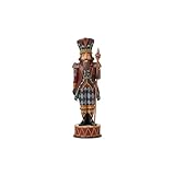 Enesco Jim Shore Heartwood Creek Holiday Manor Toy Soldier Figurine- Stone Resin Hand Painted Crafted Collectible Figurines Christmas Home Decor Statue, 8.27 Inch