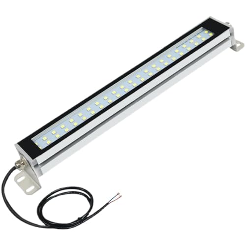 VCEVCL LED Machine Tool Work Lamp Explosion Proof Lamp CNC Machine Workshop Lights Lathe Equipment Lighting 24V/220V(53cm Cool White,AC110-220V)