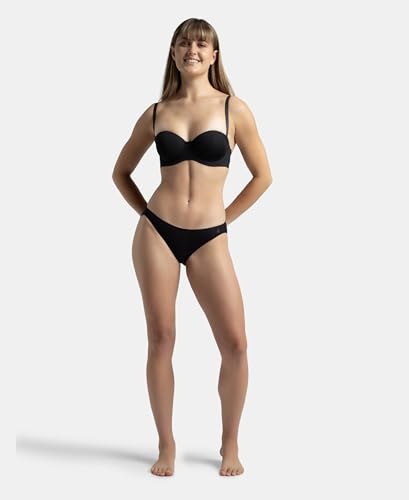 Image of Jockey 1803 Women Medium Coverage Micro Modal Elastane Stretch Bikini with Concealed Waistband and StayFresh Treatment