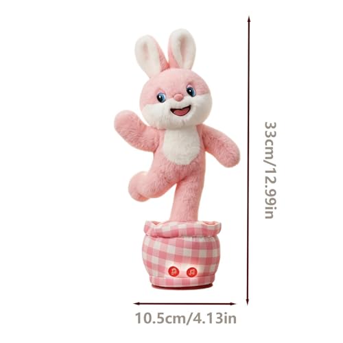 Peluche lapin de compagnie interactive aux finitions soignées pour enfants - 5