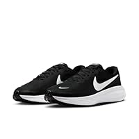 Nike Men's Revolution 8 Road Running Shoes, Black/White-Black, 11 Extra Wide