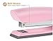 Bostitch Office Velvet Stapler Value Kit, No-Jam, Includes Staples and Magnetic Staple Remover, Pink (B326-PP-VLT-PNK)