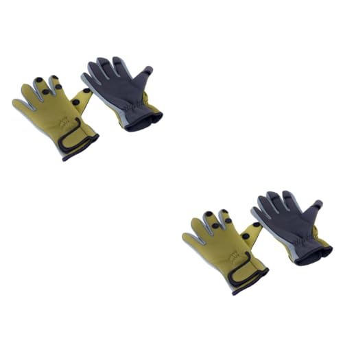 Doigts étanches Healvian XL vert pour le jardinage et le camping en pleine nature