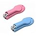 XUJINCN Baby Nail Clippers，2 Pack Nail Clippers，for Trimming Baby's Fingers or Toes，Blue and Pink Toddler Nail Clipper，Be Suitable for；Infant, Toddler, Kids