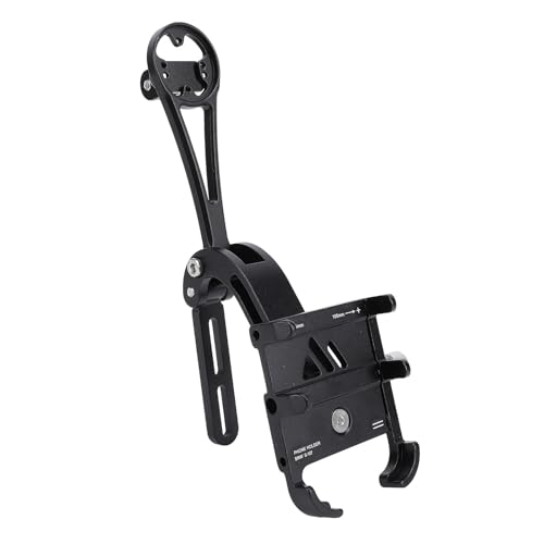 POENVFPO Aluminum Alloy 3 in 1 Cycling Handlebar Mount for Phone, Camera, and Computer Stem & Handlebar Phone Holder with Light