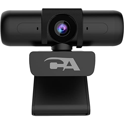CA Essential Webcam 1080p 5MP - Zoom Certified USB Webcam, 1080p Webcam, HD Auto Focus y Light Correction, micrófono omnidireccional dual (WC-3000) Cover