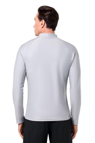 Coolibar UPF 50+ Men's Tulum Long Sleeve Surf Rash Guard - Sun Protective