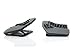 KINESIS Advantage360 Professional Split Ergonomic Keyboard - Bluetooth | Quiet Mechanical Switches | Fully Programmable Open Source | Contoured Shape | Adjustable Tenting | Backlit