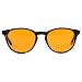 Produktbild THL Sleep Blaulicht Blockierende Brille für Besseren Schlaf - Amber Orange Computerfilter Anti Augen Belastung Rund Rahmen (Schwarzer Marmor) Normal