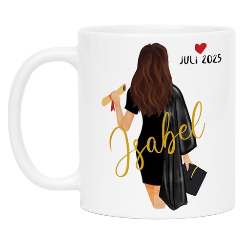 Tasse zum Abschluss