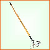 MAHAN HAND TOOLS CW-34 with Approx 4 feet Handle Manual Heavy Duty 2 in 1 Culti-Weeder/Hand Weeder/Garden Hoes/Multi Star Culti-Weeder
