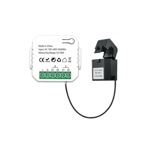 Wifi Medidor de energía inteligente Sistema fotovoltaico solar Consumo de producción de energía Medidor de monitoreo bidireccional Control de aplicación de teléfono móvil Monitor de energía con CT