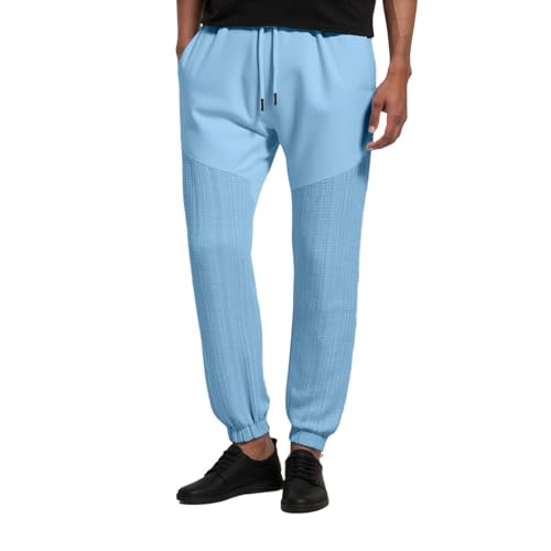 Pantalon sport homme ample avec tissu confortable contre la chaleur