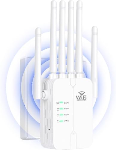 6 mejores amplificadores Wifi 36 Repetidor WiFi de Largo Alcance, Amplificador Señal WiFi con...