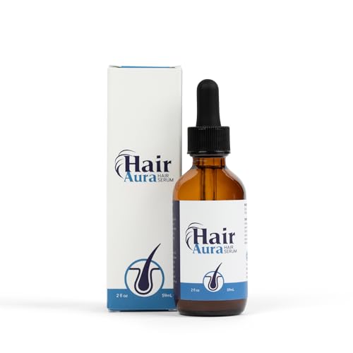 Hair Aura Topical Melatonin for Hair Loss | Hair Loss Fighting Formula with Melatonin, Biotin &...