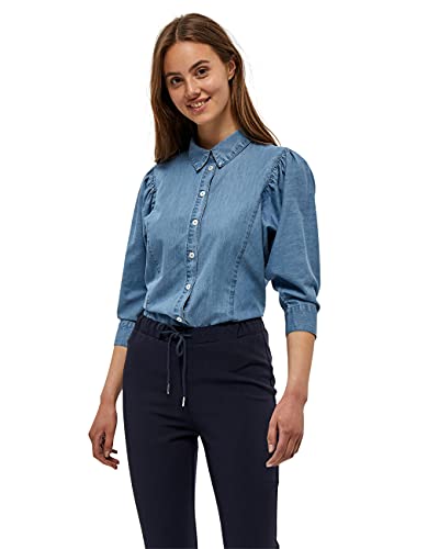 Desires Hala Shirt Donna, Blu (9610 Mid Blue