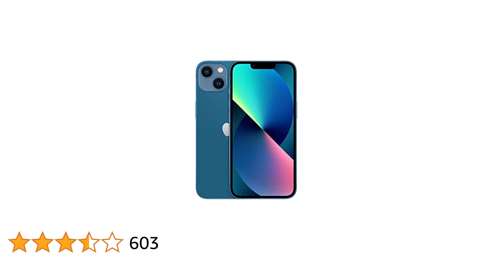iPhone 13 256GB ブルー SIMフリー 新品バッテリー 美品 Amazon