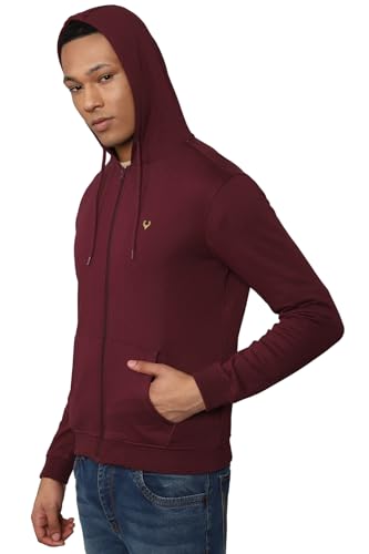 Image of Allen Solly Men's Cotton Hooded Sweatshirt