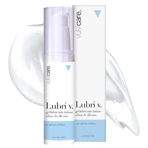 Vulvicare Lubri V – Gel Lubricante Íntimo a Base de Silicona y Glicerina 50ml – Hidratación Prolongada y Confort para Piel Sensible