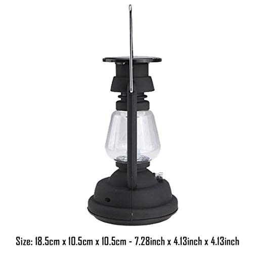 Solar Power Lantern Antique Light Lamp 7 LED for Garden Patio Umbrella Lamp Tree Pool Pavilion Lawn Porch Decor Camping Lantern Hurricane Lantern