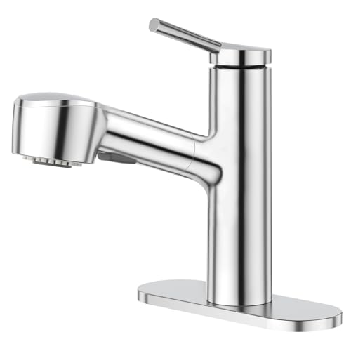 CREA Pull Out Bathroom Faucet Sprayer Head/Sink Hose