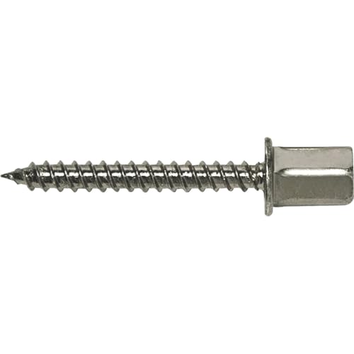 Apolo 9635Trbp - Tornillo Rosca Madera Tipo Trbp 4,5X35 Cabeza Manguito M6 Acero Cincado, 100 Unidades