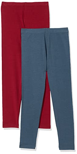 Image of Amazon Brand - Jam & Honey Girl's Regular Fit Cotton, Elastane Leggings (JH-AW21TR-711 Multi 2 4-5 Years Multicolor 4 Years-5 Years)