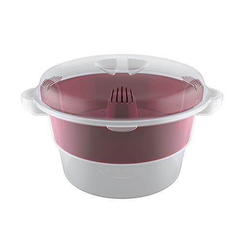 Cuscuzeira para preparo no Micro-ondas,PLA0610, Euro Home