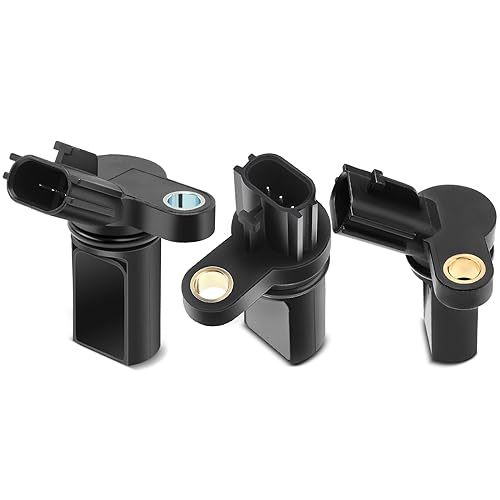 A-Premium Left and Right 3-PC Engine Camshaft Crankshaft Position Sensors